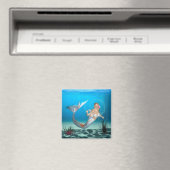Lovely Mermaid Magnet (In Situ (Geschirrspüler))