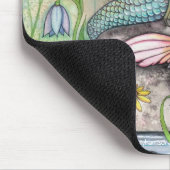 Lovely Mermaid Mousepad von Molly Harrison (Ecke)