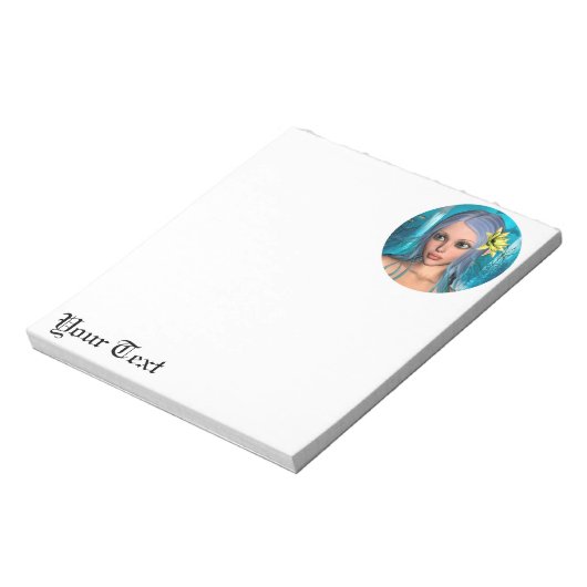 Lovely Mermaid Notizblock (Rotiert)