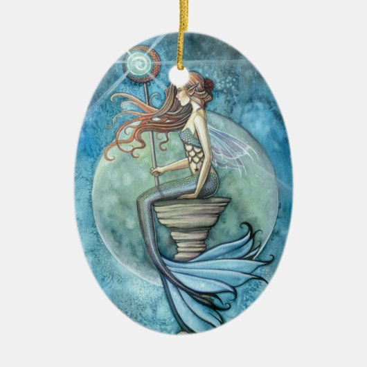 Lovely Mermaid Ornament Jade Moon (Vorne)