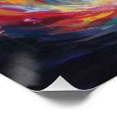 Lovely Mermaid Postcard Poster (Ecke)