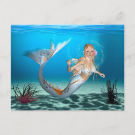 Lovely Mermaid Postkarte