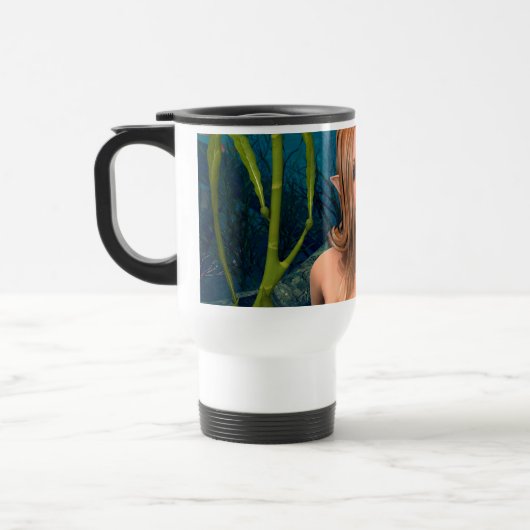 Lovely Mermaid Reisebecher (Links)