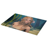 Lovely Mermaid Schneidebrett (Ecke)