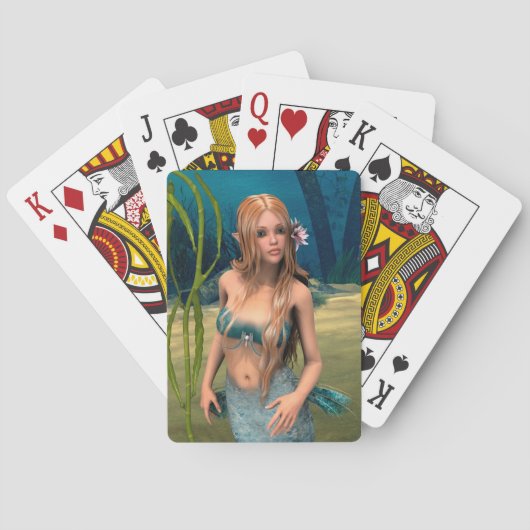 Lovely Mermaid Spielkarten (Rückseite)