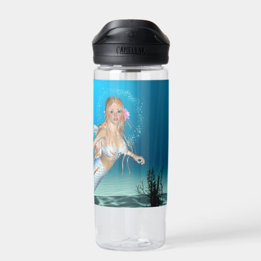 Lovely Mermaid Trinkflasche (Rückseite)