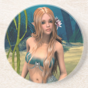 Lovely Mermaid Untersetzer