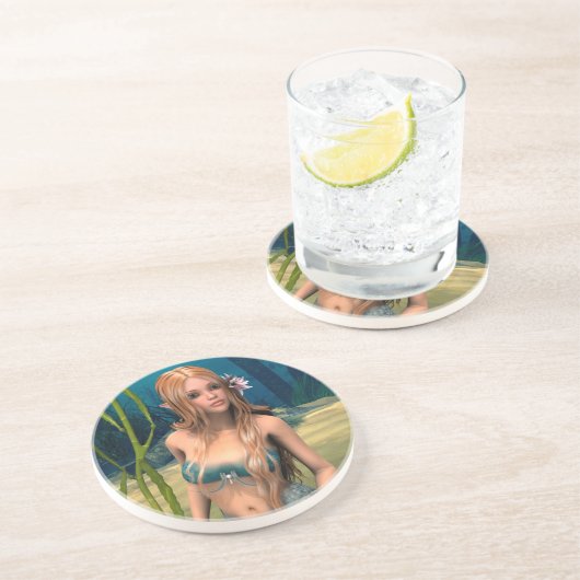 Lovely Mermaid Untersetzer (Seite)