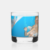 Lovely Mermaid Whiskyglas (Links)