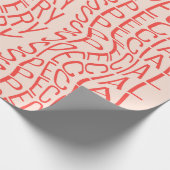 Lovely motivational inscription: you are very spec geschenkpapier (Ecke)