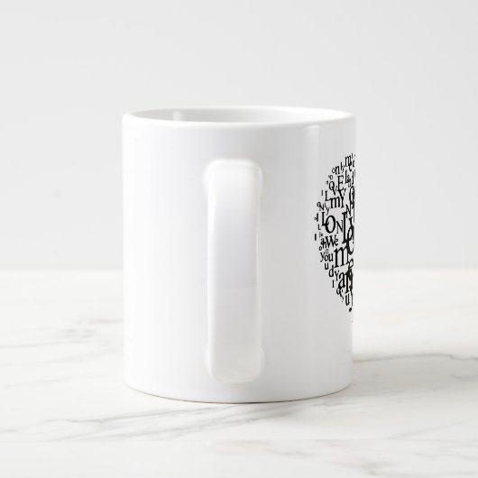 Lovely mug Jumbo-Tasse (Rückseite)