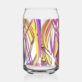 Lovely Neon Lines Dosenglas (Rechts)