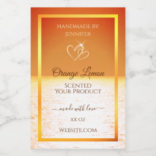 Lovely Ocean Design Product Packet Labels Lebensmitteletikett
