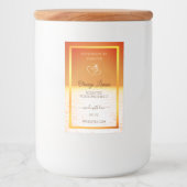 Lovely Ocean Design Product Packet Labels Lebensmitteletikett (Vorderseite)