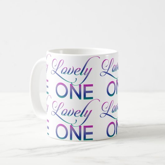 Lovely One Kaffeetasse (Vorderseite Links)