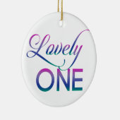Lovely One Keramik Ornament (Rechts)