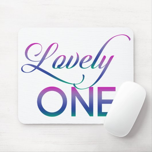 Lovely One Mousepad (Mit Mouse)
