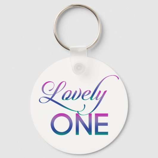 Lovely One Schlüsselanhänger (Vorderseite)