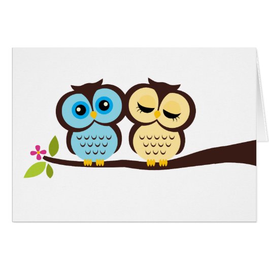 Lovely Owls (Vorderseite (Horizontal))