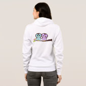 Lovely Owls Hoodie (Schwarz voll)