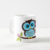 Lovely Owls Kaffeetasse (Vorderseite Links)