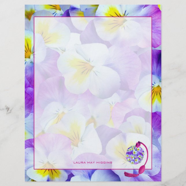 Lovely Pansy Atomizer (Vorderseite)