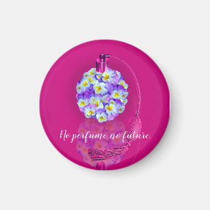 Lovely Pansy Atomizer Magnet