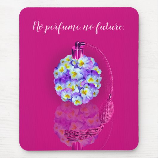 Lovely Pansy Atomizer Mousepad (Vorne)