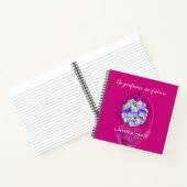 Lovely Pansy Atomizer Notizblock (Innenseite)