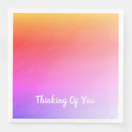 Lovely Pastel Serviette (Vorderseite)