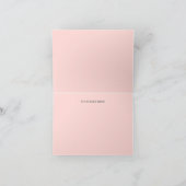 Lovely Peonies Mason Jar Danke Karte (Innenseite)