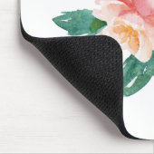 Lovely Peony Bouquet Mousepad (Ecke)