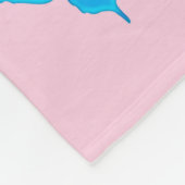 LOVELY PERSONALISIERTE 60. GEBURTSTAG HERZBLANK FLEECEDECKE (Ecke)