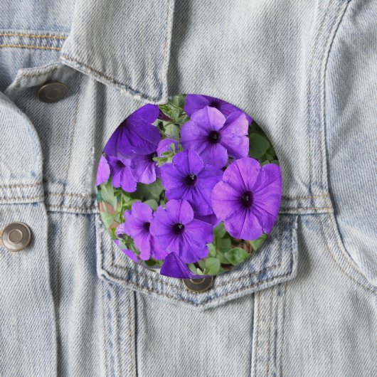 Lovely Petunias Button (Beispiel)