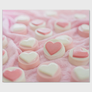 lovely pink  geschenkpapier