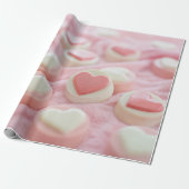 lovely pink  geschenkpapier (Ungerollt)