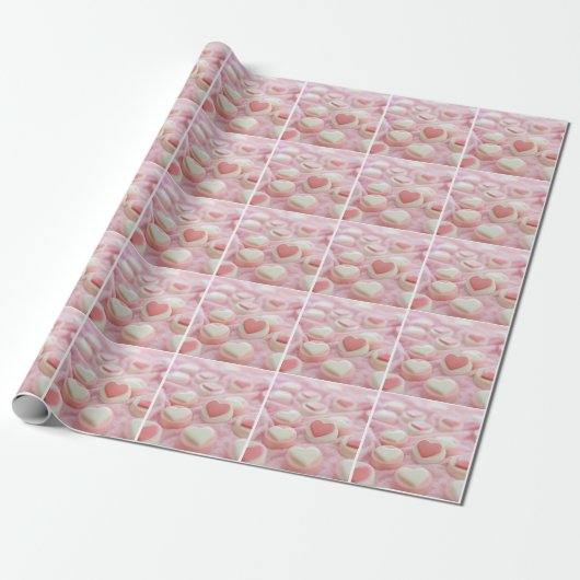 lovely pink  geschenkpapier (Ungerollt)