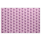 LOVELY PINK PERSONALISIERT CHEERLEADER FABRIC STOFF (Yard (91,4 cm))