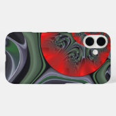 Lovely Red Aurora Art Print Customization Product Case-Mate iPhone Hülle (Rückseite (Horizontal))