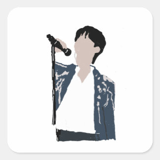 Lovely Runner Sunjae Quadratischer Aufkleber