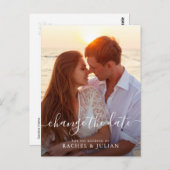 Lovely script ändern Datum Postkarte (Vorne/Hinten)