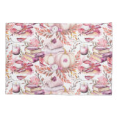 Lovely Shabby Chick Herbstmuster Kissenbezug (Rückseite)