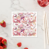 Lovely Shabby Chick Herbstmuster Serviette (Beispiel)