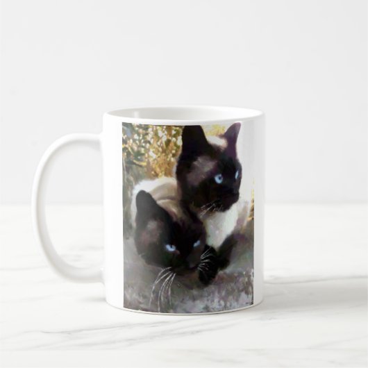 Lovely siamese kaffeetasse (Links)