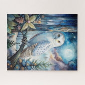 Lovely Snowy Owl Puzzle (Horizontal)