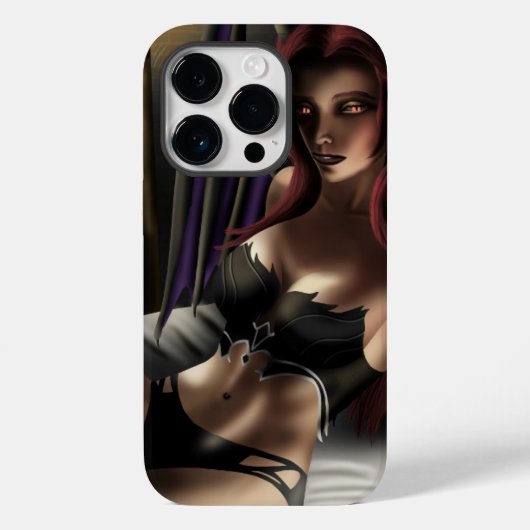 Lovely Succubus Case-Mate iPhone Hülle (Rückseite)
