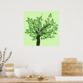 Lovely Tree Poster (Küche)