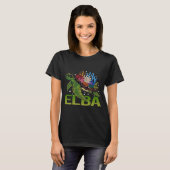 Lovely Turtle - Name Elba T-Shirt (Vorne ganz)