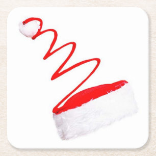 LOVELY UND NIEDLICH *SANTA'S HAT* UNTERSETZER
