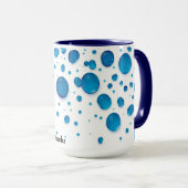 Lovely Weather For Ducks Funny Rainy Day Tasse (VorderseiteRechts)